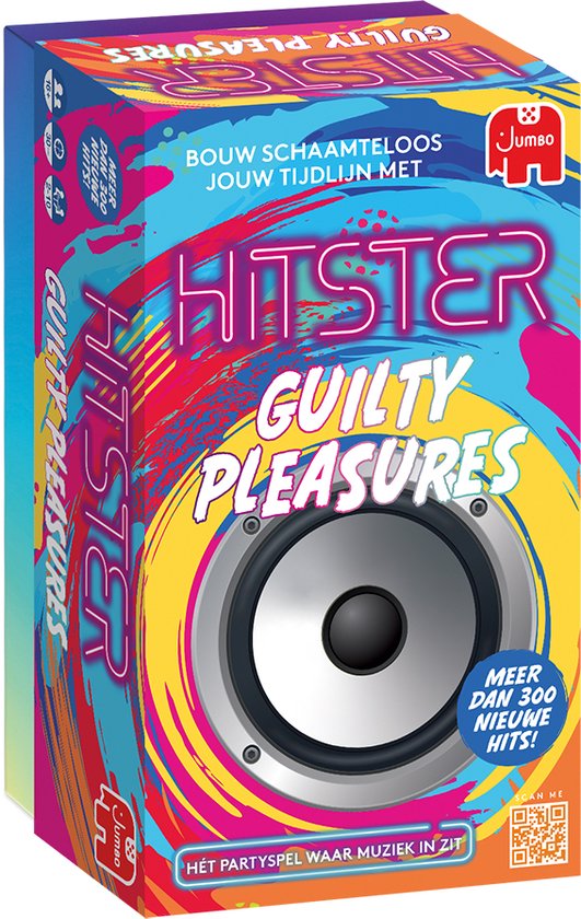 Hitster Guilty Pleasures - Nederlandstalig Partyspel- Actiespel