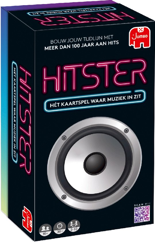 Hitster Original - Nederlands Partyspel - Actiespel